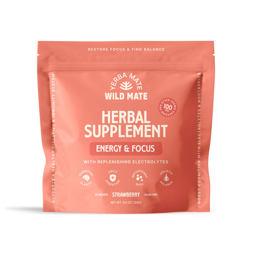 Wild Mate - Watermelon (Yerba Mate Stick Packs)